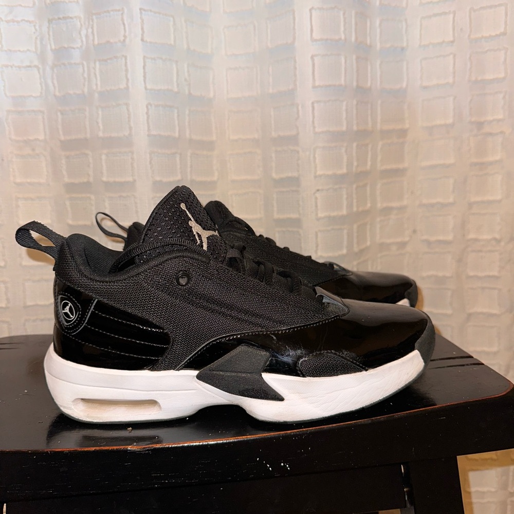 Jordan Black and White Sneakers